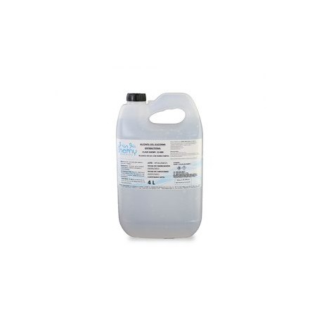 Gel alcohol antibacterial al 70% y humectantes Biodegradable 4 Lts