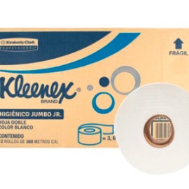 Higiénico jumbo Kleenex JR 12/300 mts control olores